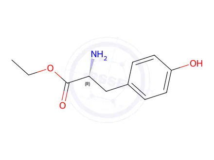 Chemical structure of H-D-Tyr-Oet