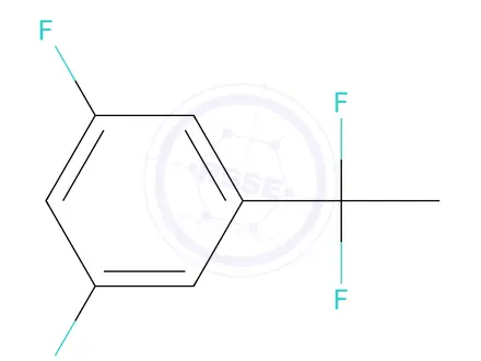 Chemical structure of 1-(1,1-Difluoroethyl)-3,5-difluorobenzene