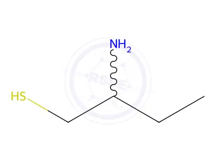 Chemical structure of 2-Amino-1-butanethiol