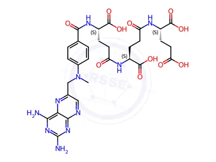 Chemical structure of Methotrexate Impurity 146