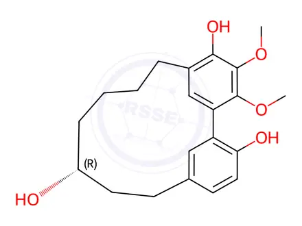 Chemical structure of Myricanol
