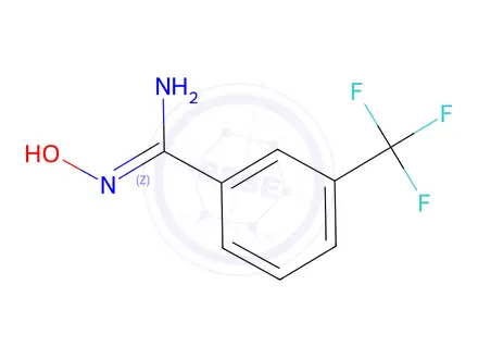 Chemical structure of (Z)-N'-Hydroxy-3-(trifluoromethyl)benzimidamide