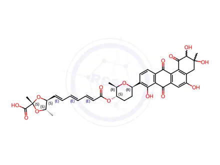 Chemical structure of Fradimycin B
