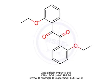 Chemical structure of Dapagliflozin Impurity 467