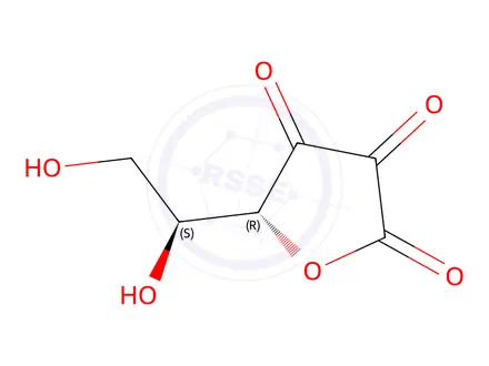 Chemical structure of Vitamin C Impurity 18
