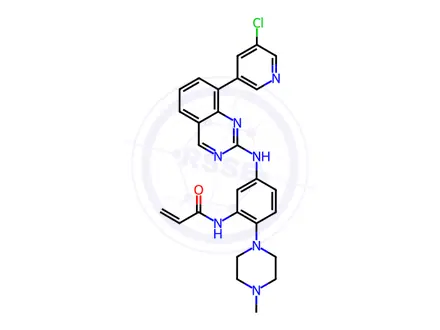 Chemical structure of Olafertinib Impurity 217