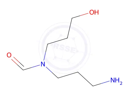 Chemical structure of N-(3-Aminopropyl)-N-(3-hydroxypropyl)formamide