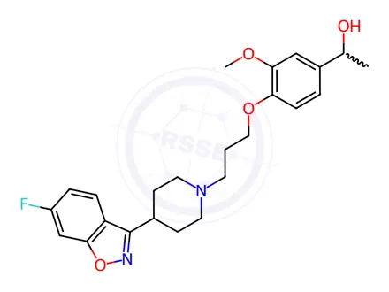 Chemical structure of Iloperidone Metabolite P88