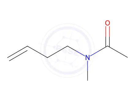 Chemical structure of N-(But-3-en-1-yl)-N-methylacetamide