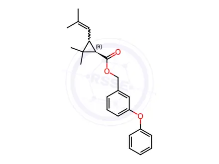 Chemical structure of D-Phenothrin