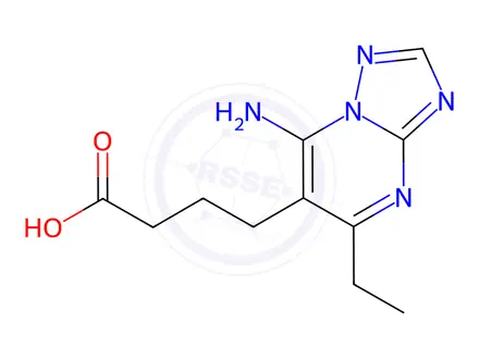 Chemical structure of Ametoctradin Impurity 1