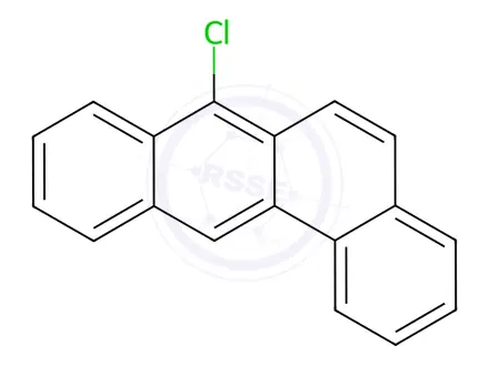 Chemical structure of 7-Chlorobenz[a]anthracene