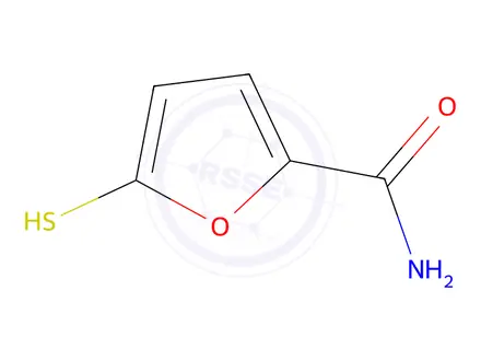 Chemical structure of 5-Mercaptofuran-2-carboxamide