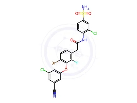 Chemical structure of Depulfavirine