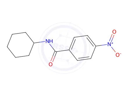 Chemical structure of N-Cyclohexyl-4-nitrobenzamide