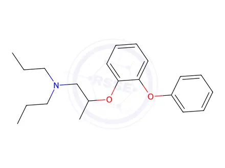 Chemical structure of 2-(2-Phenoxyphenoxy)-N,N-dipropyl-1-propanamine
