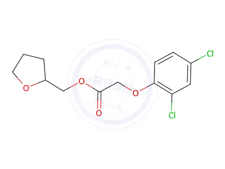 Chemical structure of (2-(2,4-Dichlorophenoxy)tetrahydrofuran-2-yl)methyl acetate