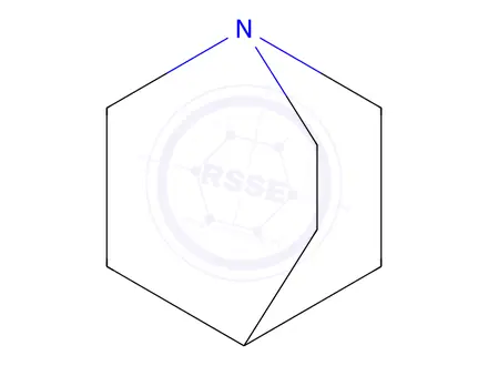 Chemical structure of Quinuclidine