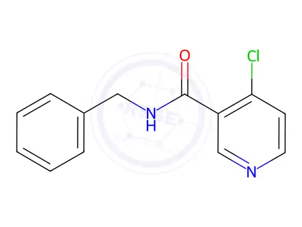 Chemical structure of N-Benzyl-4-chloronicotinamide