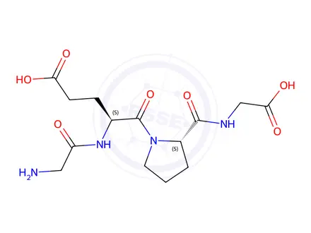 Chemical structure of Tetrapeptide-4