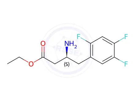 Chemical structure of Sitagliptin Phosphate Impurity 309