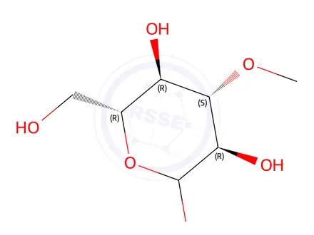 Chemical structure of 3-O-Methyl-D-glucopyranose