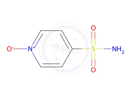 Chemical structure of 4-Sulfamoylpyridin-1-ium-1-olate