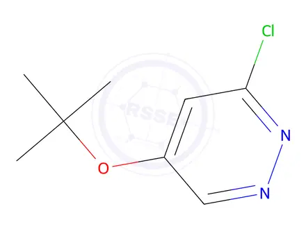Chemical structure of 5-tert-butoxy-3-chloropyridazine