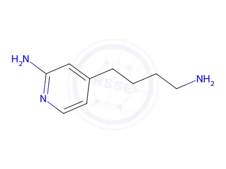 Chemical structure of 4-(4-Aminobutyl)pyridin-2-amine