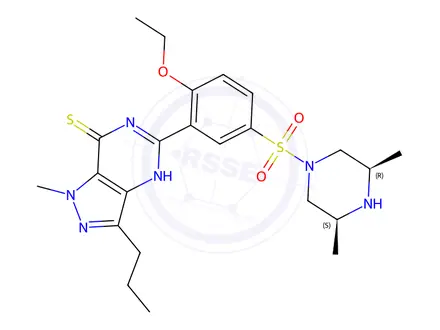 Chemical structure of Sildenafil Citrate Impurity 71