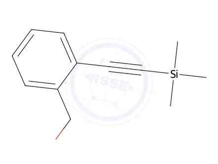 Chemical structure of (2-((Trimethylsilyl)ethynyl)phenyl)methanol