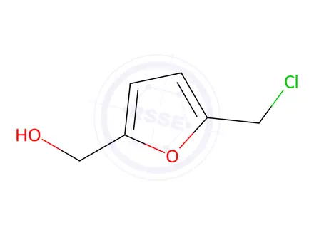 Chemical structure of (5-(chloromethyl)furan-2-yl)methanol
