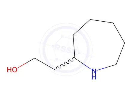 Chemical structure of HEXAHYDRO-1H-AZEPINE-2-ETHANOL