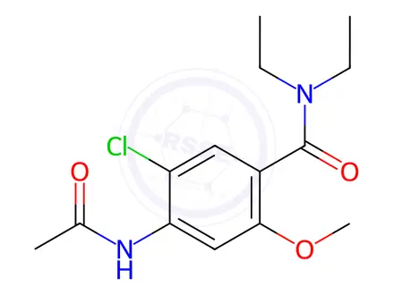Chemical structure of Metoclopramide Impurity 148
