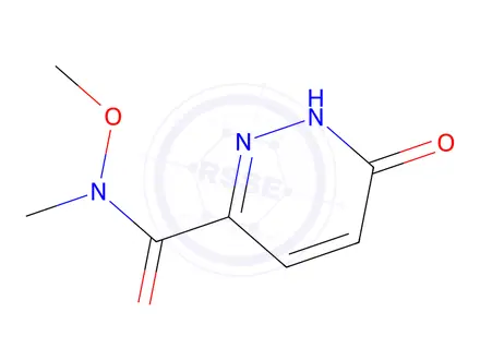 Chemical structure of N-Methoxy-N-methyl-6-oxo-1,6-dihydropyridazine-3-carboxamide