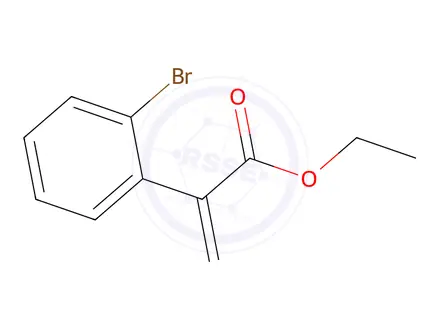 Chemical structure of Ethyl 2-(2-bromophenyl)acrylate