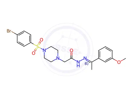 Chemical structure of Seclidemstat Mesylate Impurity 57