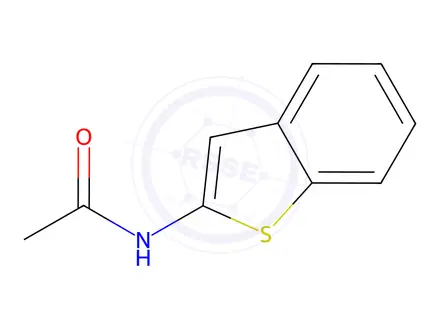 Chemical structure of N-(Benzo[b]thiophen-2-yl)acetamide