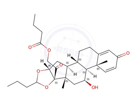 Chemical structure of Budesonide Impurity 20