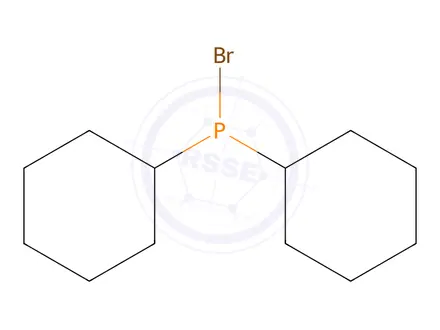 Chemical structure of Dicyclohexylphosphinbromid
