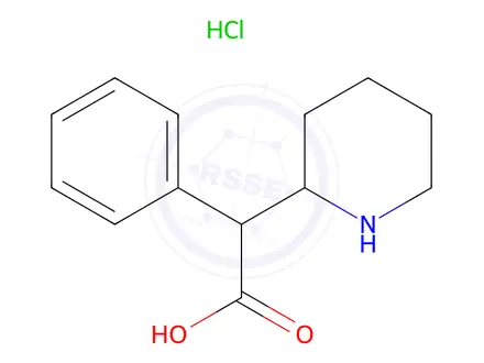 Chemical structure of Methylphenidate Hydrochloride Impurity 7 Hydrochloride (Methylphenidate USP Related Compound A Hydrochloride)