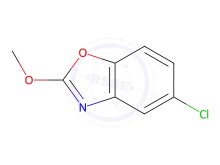 Chemical structure of 5-Chloro-2-methoxybenzoxazole