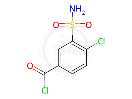 Chemical structure of Indapamide Impurity 96