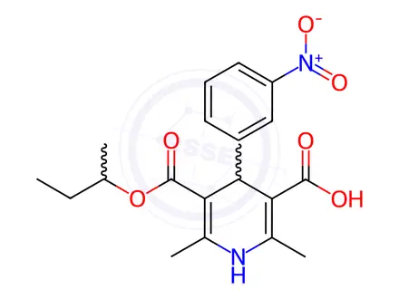 Chemical structure of Lercanidipine Impurity A