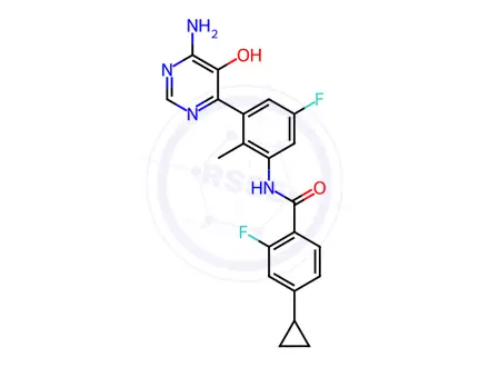Chemical structure of Remibrutinib Impurity 124