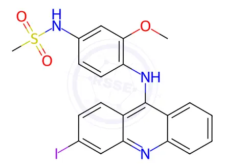 Chemical structure of Amsacrine Hydrochloride Impurity 54