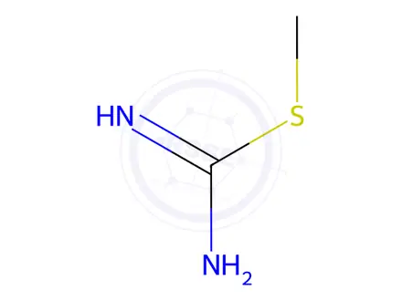 Chemical structure of Methyl Carbamimidothioate