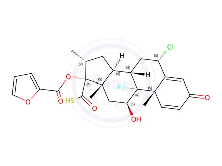 Chemical structure of Fluticasone Impurity 113