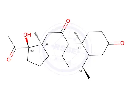 Chemical structure of Methylprednisolone Impurity 104