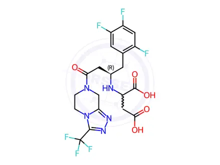 Chemical structure of Sitagliptin Tablets EP Impurity FP-A